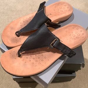 Black Vionic sandals